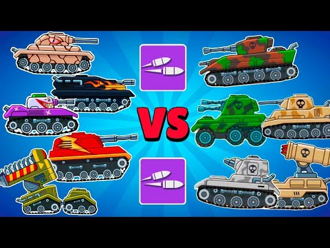 BATTLE AGAINST THE BOSSES ! HILLS OF STEEL Buck Tank vs Mammoth tank | MYTHIC TANK IMMORTAL