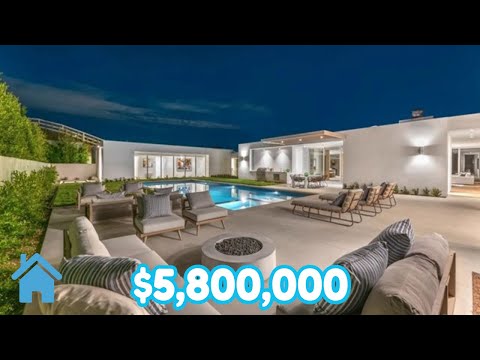 Inside a $5,800,000 Modern Bell Canyon Mansion