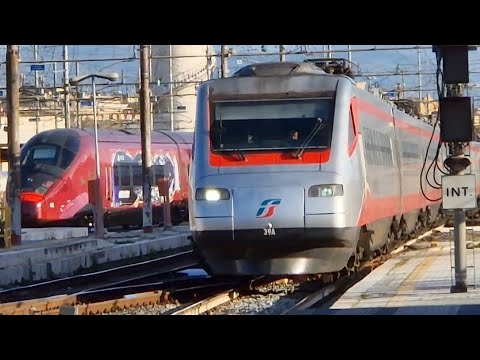 A bordo Frecciargento da Roma Termini a Caserta in prima classe (Etr485)