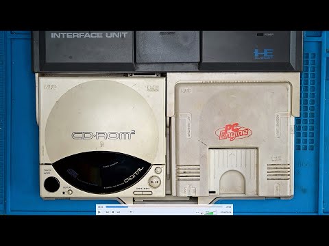 Repair/Restoration: NEC PC Engine, CD-Rom, Interface and an unboxing...
