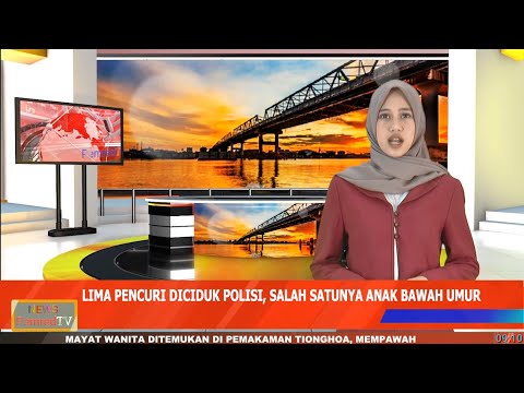 Video of Satu dari Lima Pelaku Curat yang Diringkus Polisi di Singkawang adalah Anak Bawah Umur