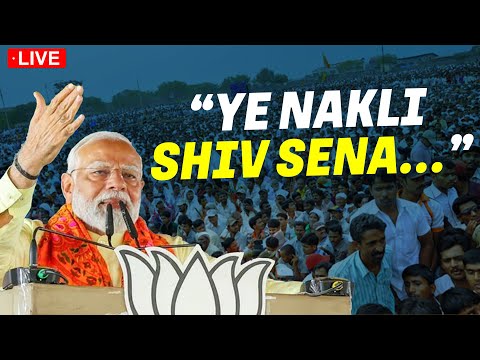 Live: “Ye Nakli Shiv Sena…” PM Modi hits out at Shiv Sena (UBT) during Public meeting in Dindori