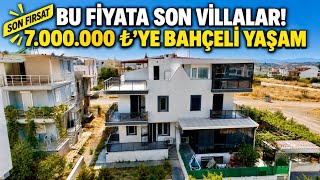 7 Milyon ₺’ye Müstakil Bahçeli Satılık 3+1 Tripleks Villa Sıfır Ayarın