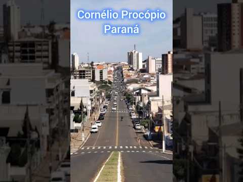 Cidade de Cornélio Procópio no Paraná. Município localizado na região Norte Pioneiro do estado.