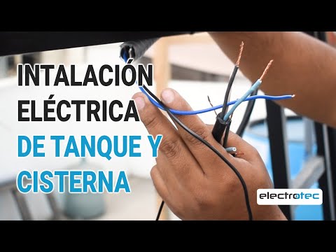 Instalación eléctrica de sistema de bombeo con electro niveles para tanque elevado y cisterna