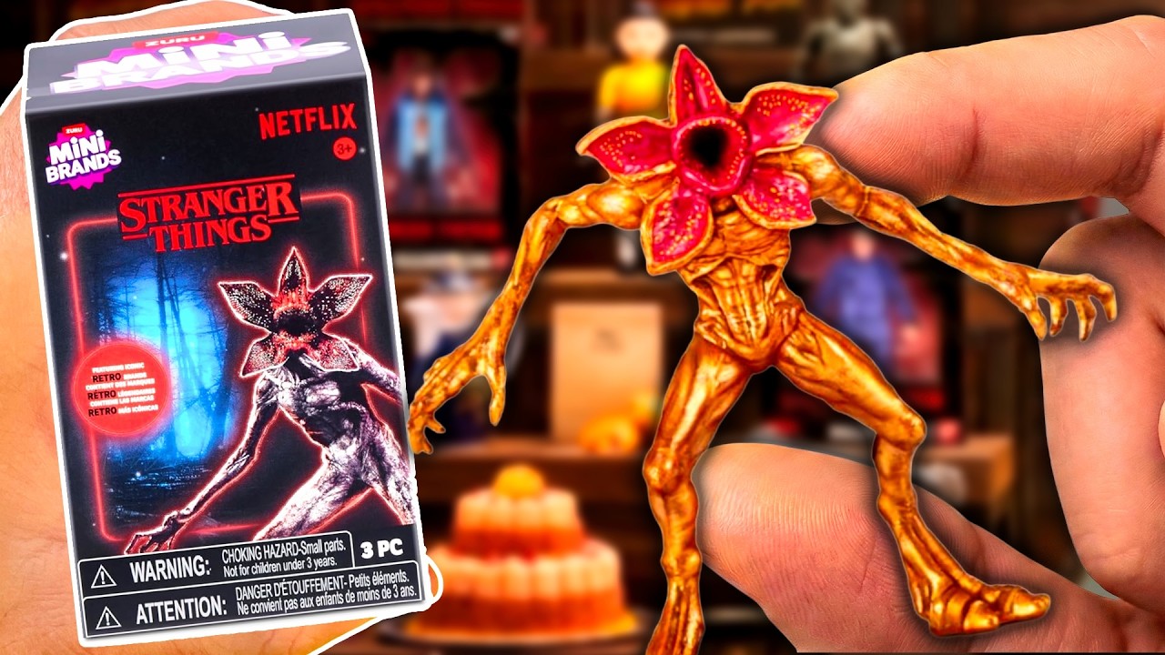 Unboxing Mini Brands Stranger Things · Demogorgon Dorado