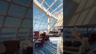 Horizon Lounge on Norwegian Joy = Quiet Luxury 🛳️ #ncljoy #cruiseship