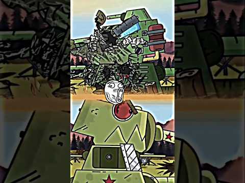 KV 44 saved KV 45 | KV 44, KV 45 vs Korl 44 #gerand #cartoon_about_tanks #tank