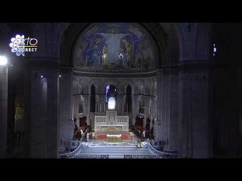 Prière du milieu du jour du 27 janvier 2022 au Sacré-Coeur de Montmartre