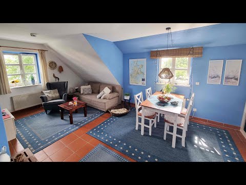 Ferienidyll auf Rügen: sehr gemütlich eingerichtete 2 Zimmer Ferienwohnung am Bakenberg in Dranske