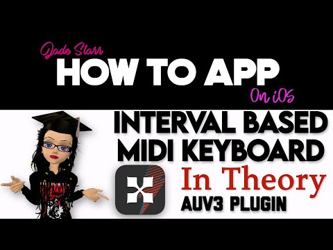 Interval Based MIDI Keyboard In Theory on iOS - How To App on iOS! - EP 838 S11