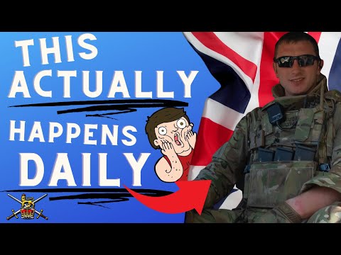 Daily life after joining the British Army