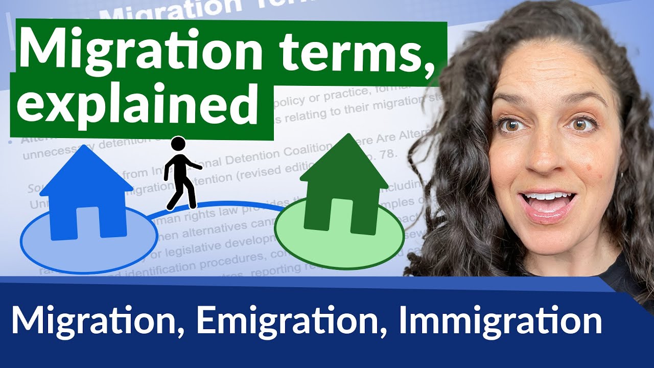 Difference Between Migration, Immigration and Emigration