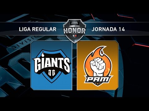 PAM eSports vs Giants Only The Brave - #LoLHonor14 - Mapa 2 - Jornada 14 - T11