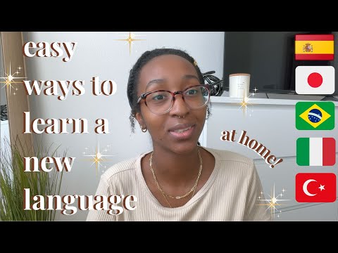 easy ways to learn a new language | for free and at home