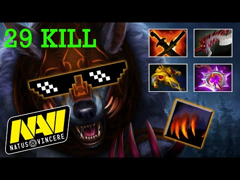 NAVI.V-Tune [URSA] MASSACARED The Enemies with 29 KILLS - DOTA 2