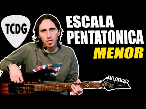 Como Tocar La Escala Pentatónica Menor: Todas Las Notas y Posiciones Completo! TCDG