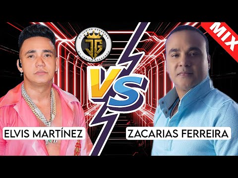ELVIS MARTINEZ VS ZACARIAS FERREIRA - BACHATA MIX - MEZCLA DE BACHATA - EL MEJOR MIX DE BACHATA 2024