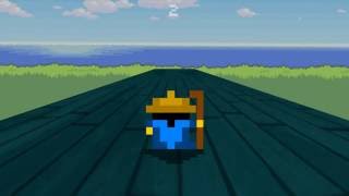 Overview new app for Android. Game Pixel Road.