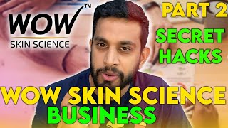 Wow Skin Science business strategies | how to sell skin care products to clients