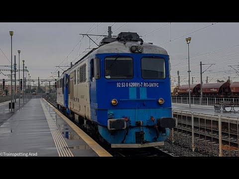 Mini activitate feroviară în Gara Arad + o apariție rară în Gara Arad! 25.08.2021