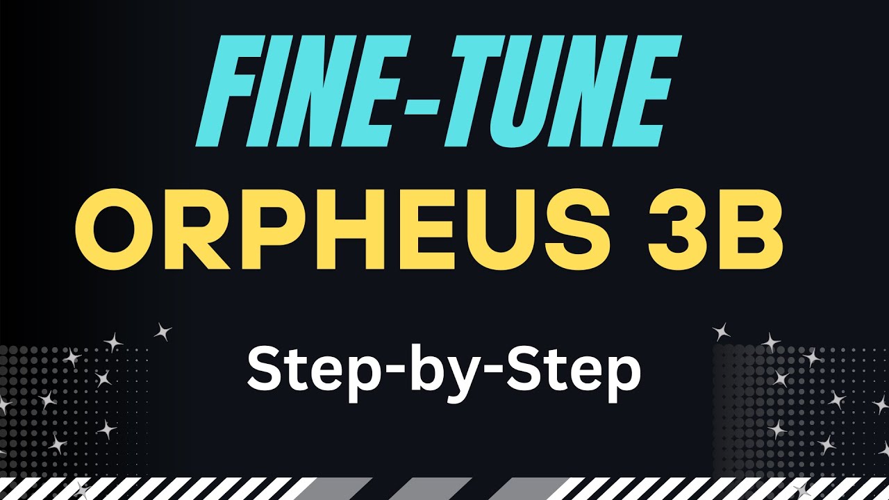 Fine-Tune Orpheus 3B on Custom Dataset Locally - Easy Tutorial