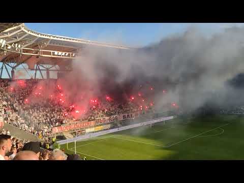 Oprawa ŁKS Łódź --Odra Opole