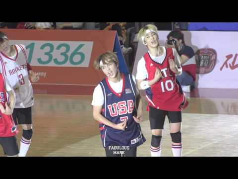 [4k직캠] 170521 희망농구 올스타 NCT DREAM 마지막첫사랑 (마크ver)