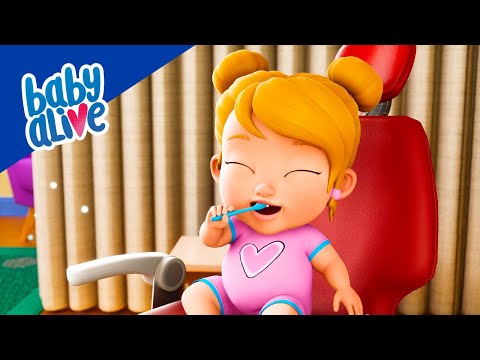 Baby Alive Official 🦷 Ouch! Lulu Bites Charlie! 💦 Kids Videos 💕