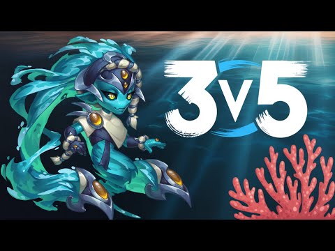 Cascade 3v5 Challenge: Can Synergy Win Outnumbered? Hero Wars