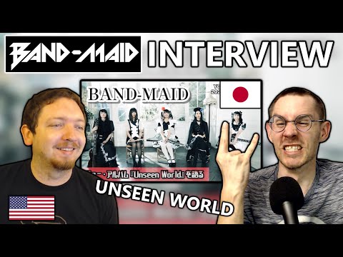 , title : '{REACTION} BAND-MAID "Unseen World" Interview Excerpt from YOUNG GUITAR 2021 February Issue'