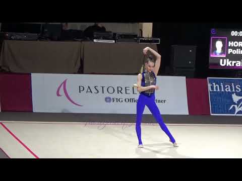 Polina HORODNYCHA (UKR) clubs - 2024 Grand Prix Thiais AA