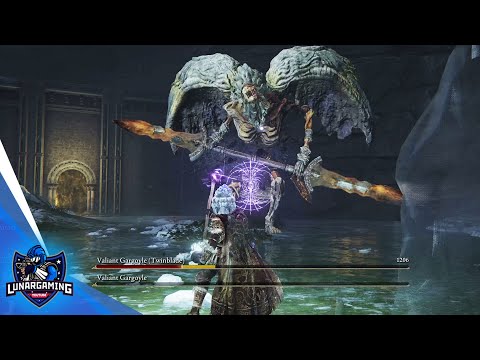 Gargoyle Boss Fight Elden Ring Defeat Valiant Gargoyle Achievement Trophy Elden Ring