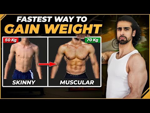 How To GAIN WEIGHT Fast For Skinny People (Diet + Workout Plan)