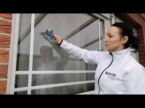 Fenster putzen mit Lotuseffekt - proWIN