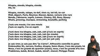 Heuss l&#39;enfoiré -  khapta (paroles) MDProd