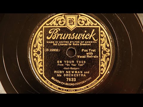 Ruby Newman and His Orchestra - On Your Toes (1936)