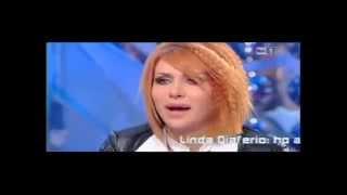 LINDA d  OSPITE   A CASA DI PAOLA  RAI UNO