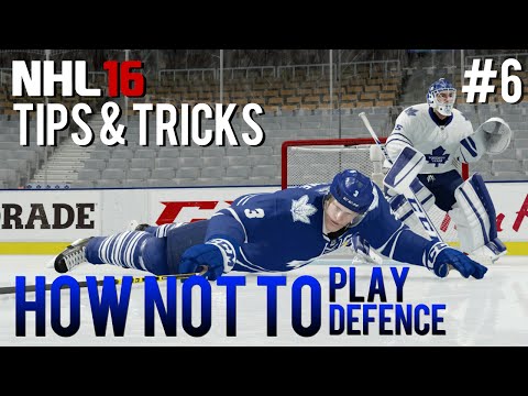 NHL 16: Tips & Tricks #6 - How NOT to Play Defense