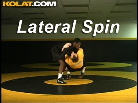 Lateral Spin From 2 on 1 - Cary Kolat Wrestling Moves