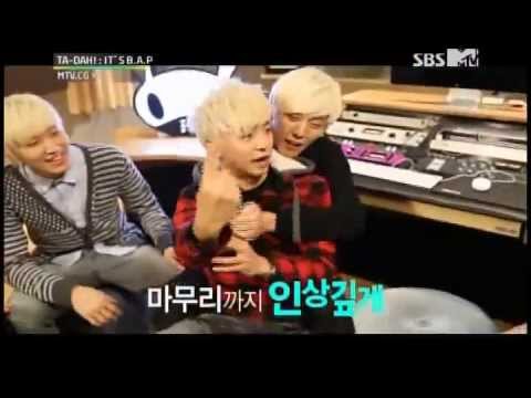 [TA-DAH IT's BAP EP1][CUT] Crazy Yongguk!!