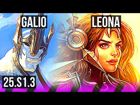 GALIO & Kai'Sa vs LEONA & Ezreal (SUP) | 0/2/14 | KR Master | 25.S1.3