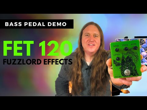 Bass Pedal Demo ~ FET 120 by Fuzzlord Effects