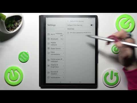 How to Pair with Printer in Huawei MatePad SE - Connect Printer