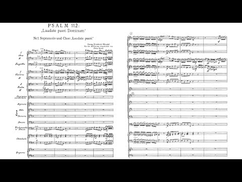 Handel - Laudate pueri Dominum, HWV 237