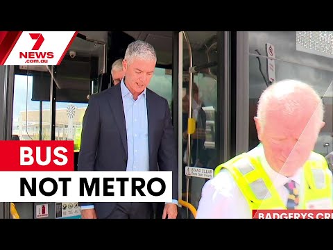 Free buses to replace delayed Western Sydney Airport Metro | 7NEWS