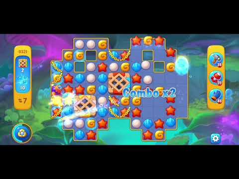 Fishdom 9321 Hard Level - NO 💣🧨💥