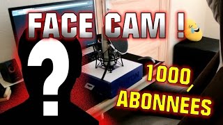 PREMIÈRE FACECAM | VIDEO SETUP | 1000 Abonnés 250 000 vues ! 😮