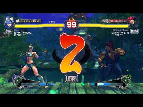 Ultra Street Fighter IV battle: Decapre vs Akuma