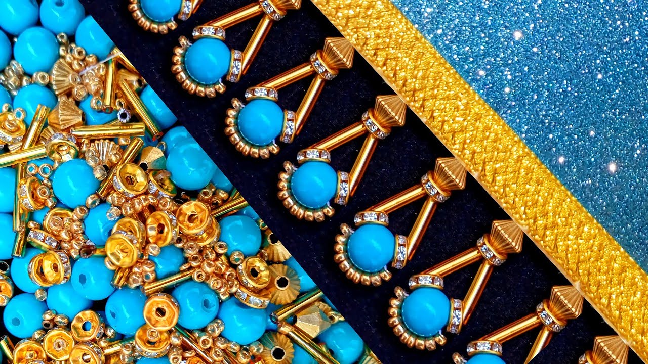 You can see the design and sewing of various types of tassel embroidery only on this channel.#DIY